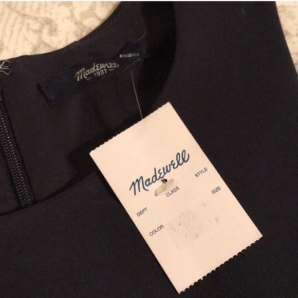 NWT Madewell adore dress fit&flare sleeveless - Picture 7 of 8